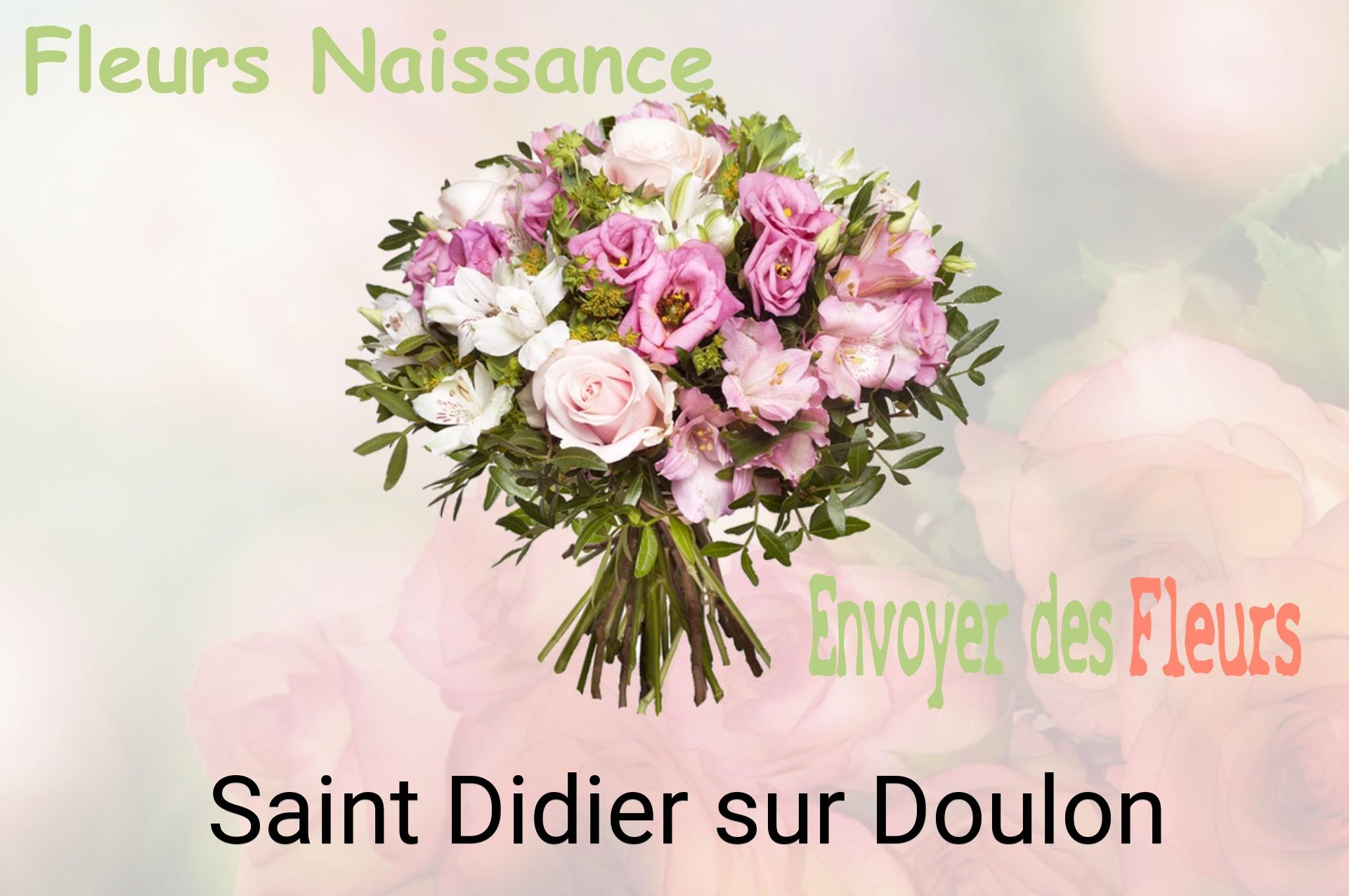 Bouquet de fleurs de naissance livré à Saint-Didier-sur-Doulon